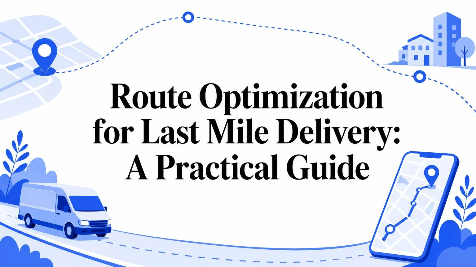 Route Optimization for Last Mile Delivery: A Practical Guide